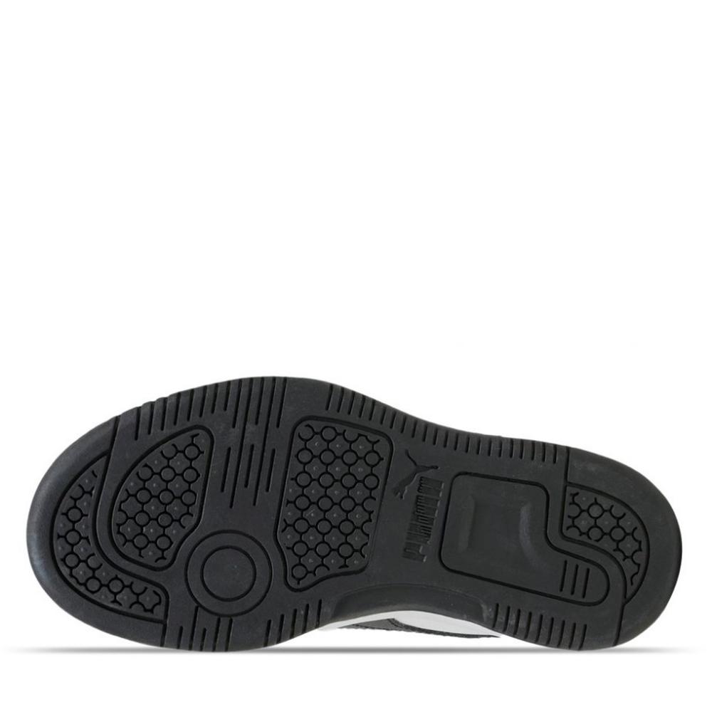 Foto 7 pulgar | Tenis Puma Rebound V6 Mid PS Negros para Niño