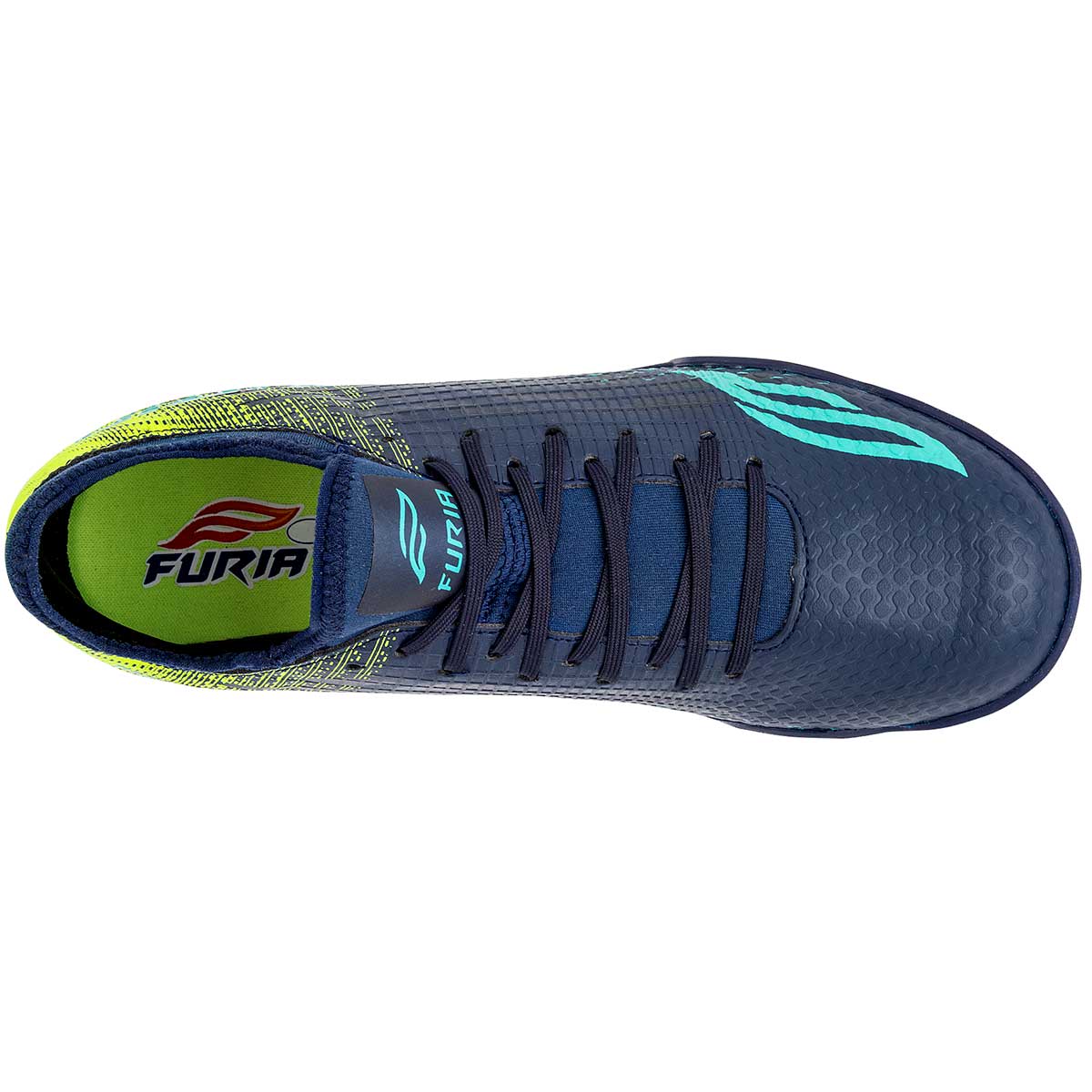 Foto 3 pulgar | Furia Tenis Deportivo Para Joven Marino Amarillo, Código 117492-1