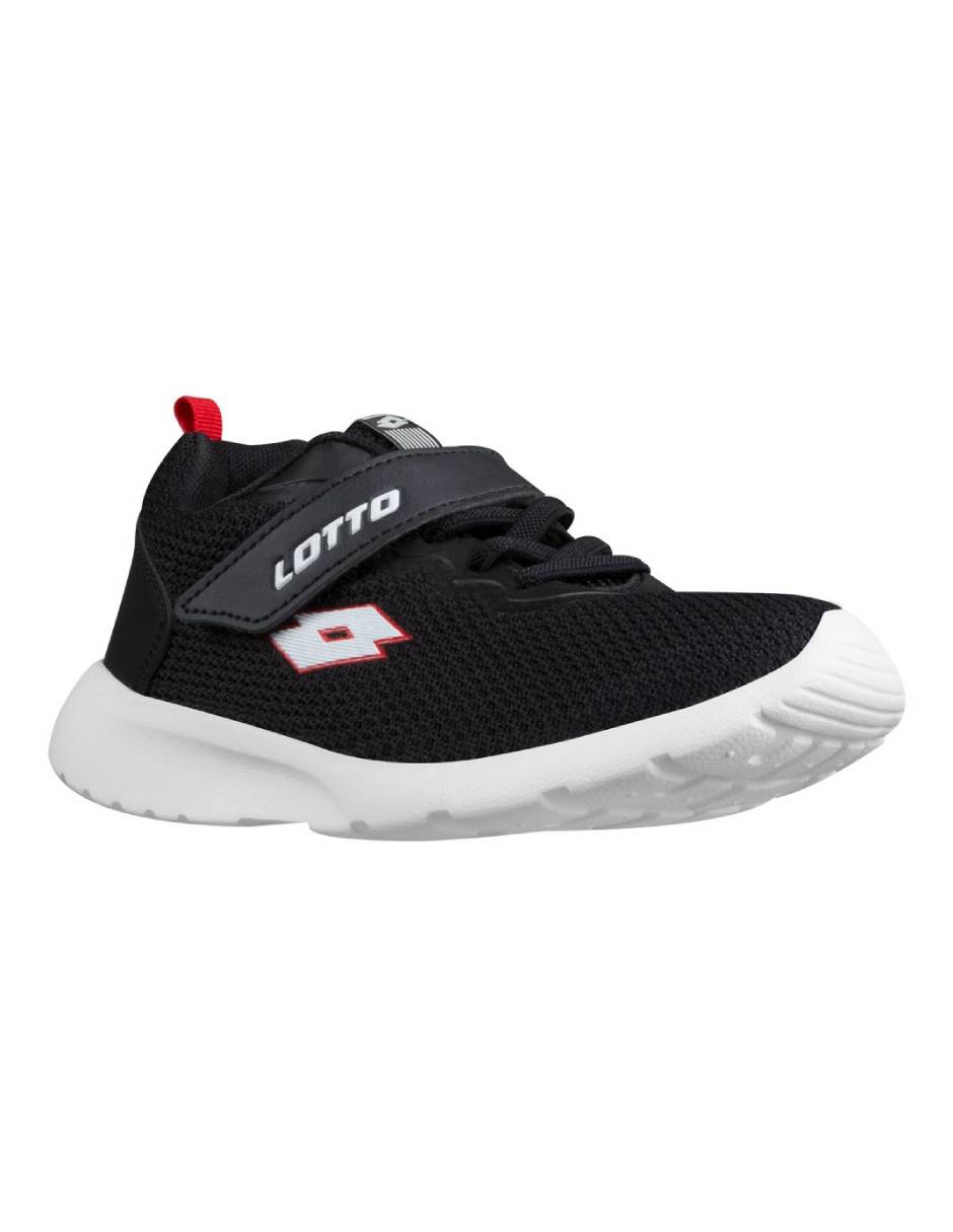 Tenis Lotto Sport Tender Negros para Niño