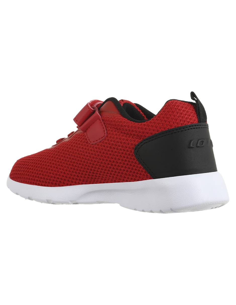 Foto 4 pulgar | Tenis Lotto Sport Tender Rojos para Niño