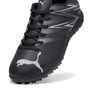 Foto 3 | Tenis para Fútbol Rápido Puma Attacanto Jr Negro para Niños