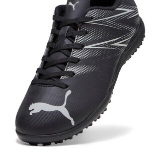 Foto 3 | Tenis para Fútbol Rápido Puma Attacanto Jr Negro para Niños