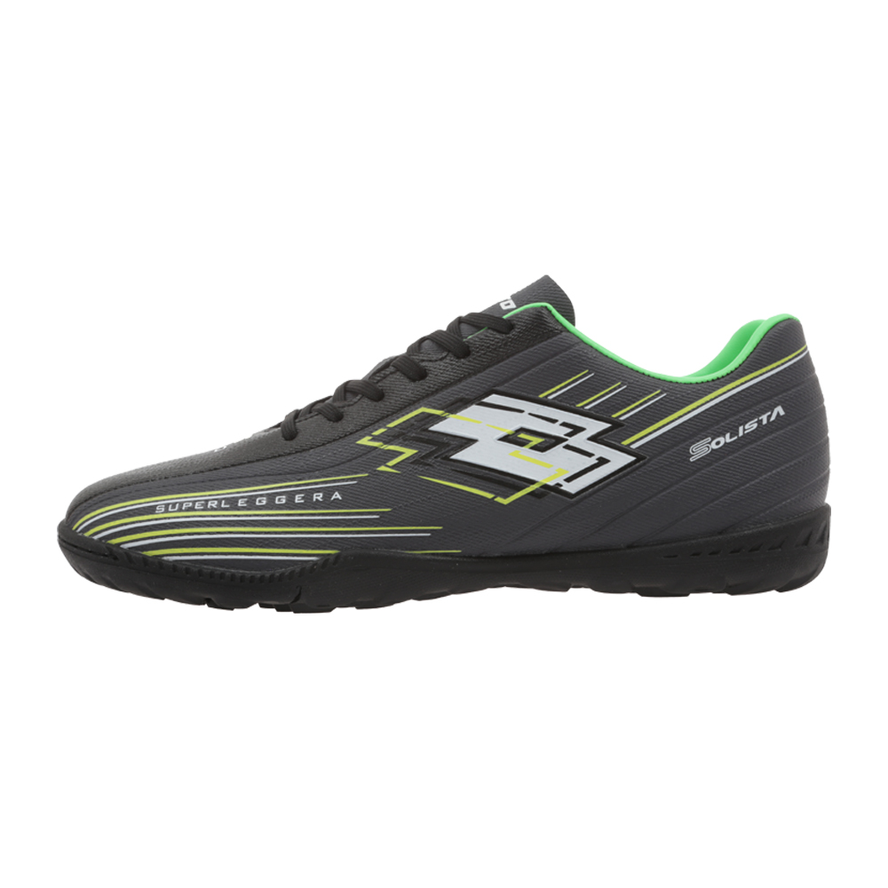 Foto 9 pulgar | Tenis Deportivos de Futbol Lotto Solista-hg Jr .5 Negros