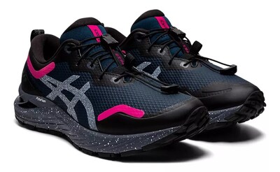 Foto 1 | Tenis Deportivos Asics Cumulus Color Negro Unisex Modelo 1012b064400