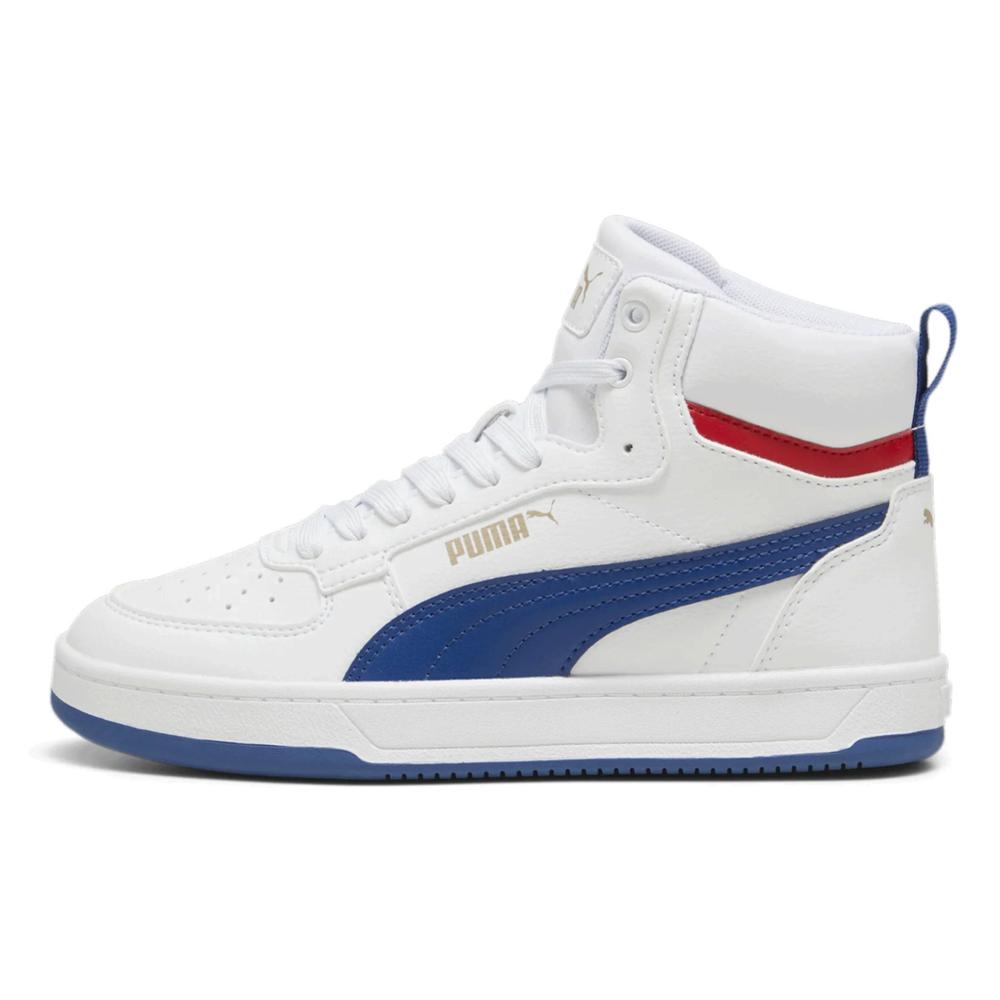 Foto 2 pulgar | Tenis Puma Caven 2.0 Mid Jr Unisex 393842-08 Blanco