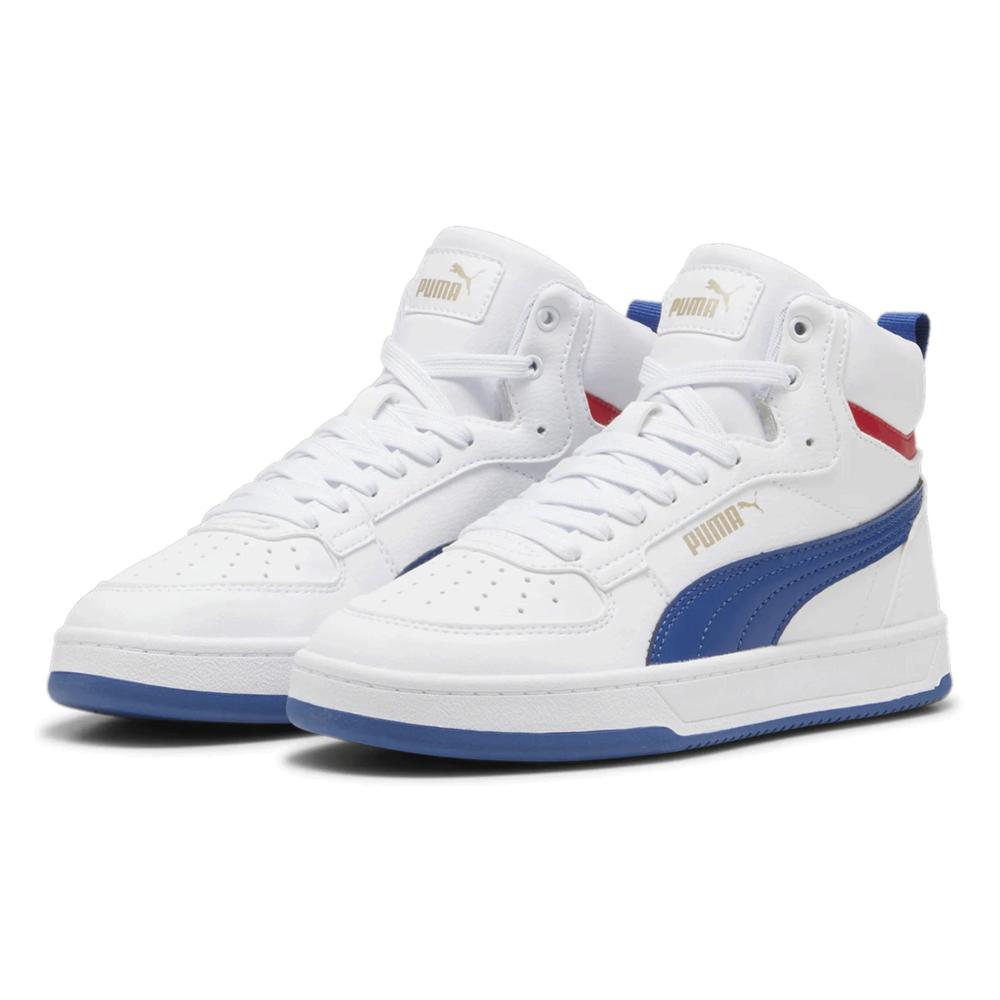 Foto 3 | Tenis Puma Caven 2.0 Mid Jr Unisex 393842-08 Blanco