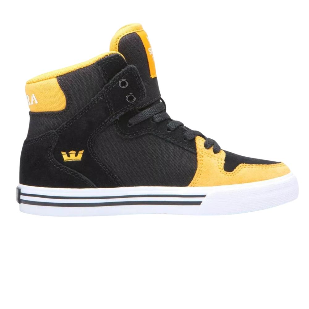 Foto 2 pulgar | Tenis Supra Kids Vaider Niño Sport Infantil Negro
