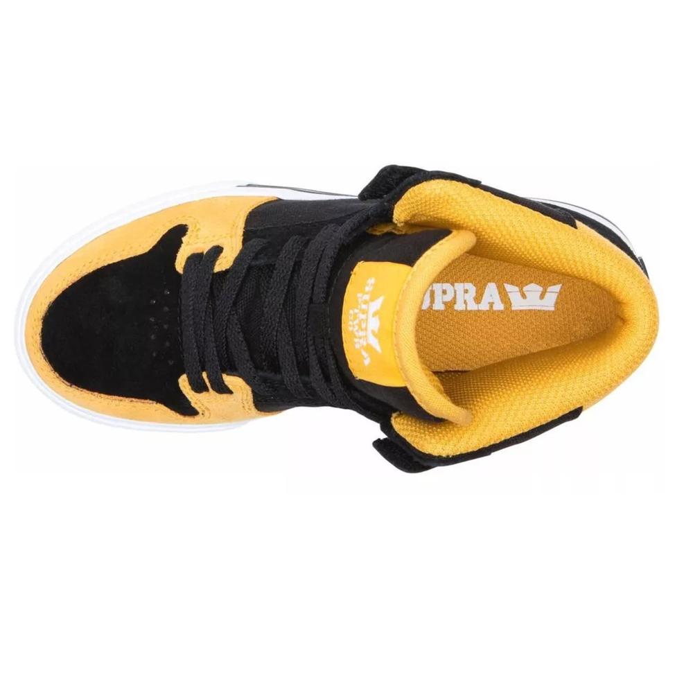 Foto 3 pulgar | Tenis Supra Kids Vaider Niño Sport Infantil Negro