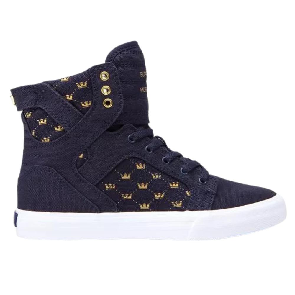 Tenis Supra Kids Skytop Niño Iconico Infantil Azul