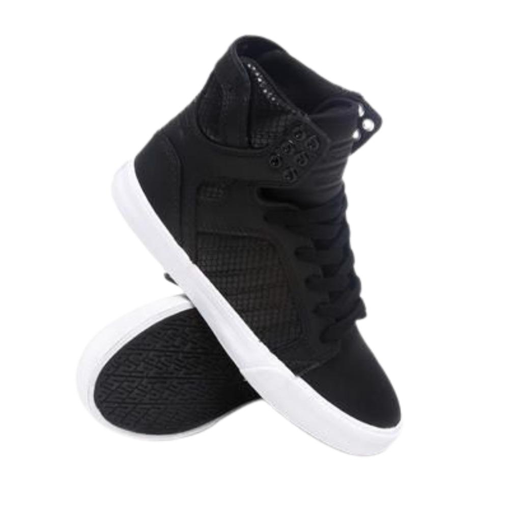 Foto 2 | Tenis Supra Skytop Niño Atemporal Sport Negro