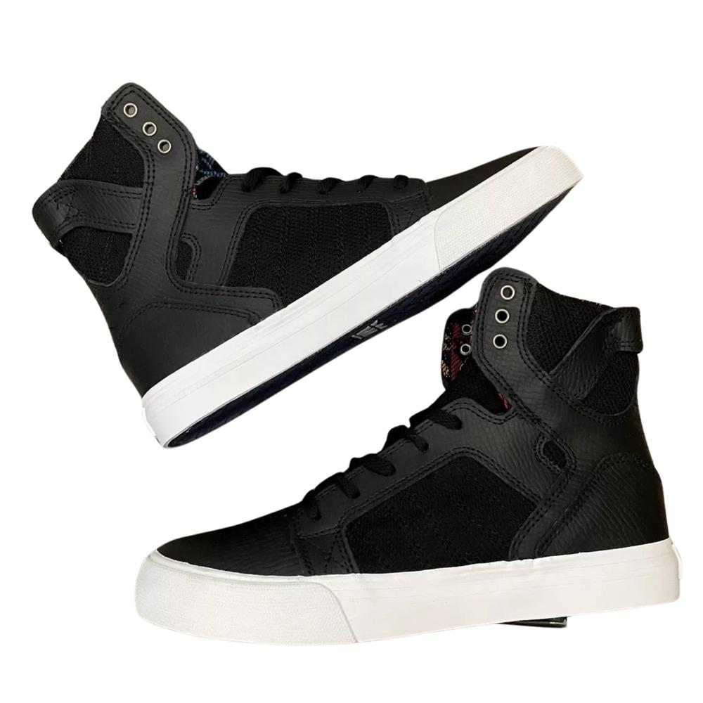 Foto 4 pulgar | Tenis Supra Skytop Niño Atemporal Sport Negro