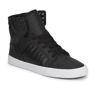 Foto 4 | Tenis Supra Skytop Niño Atemporal Sport Negro