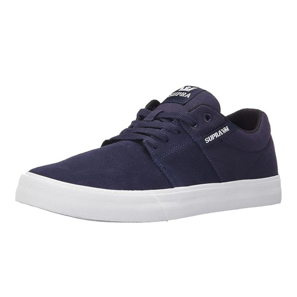 Tenis Supra Stacks Vulc Ii V Niño Ligero Azul