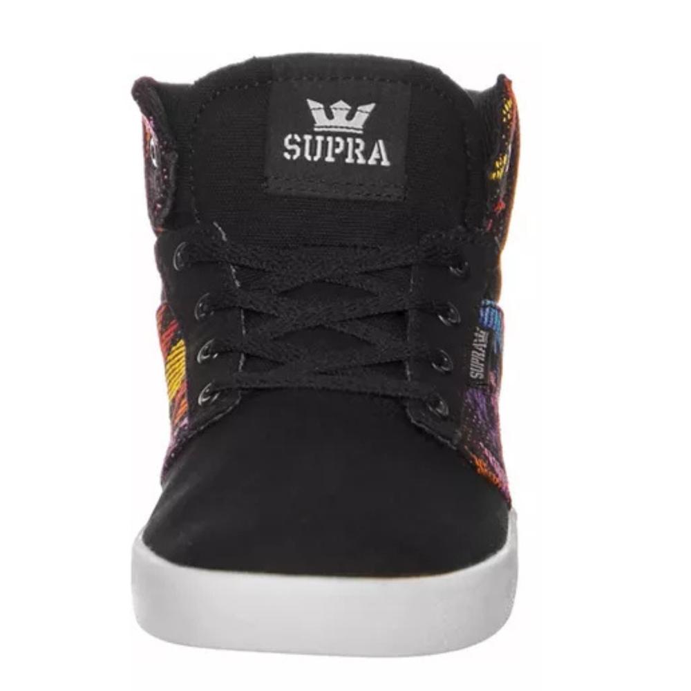 Foto 4 pulgar | Tenis Supra Yorek Hi Niño Originales Sport Negro