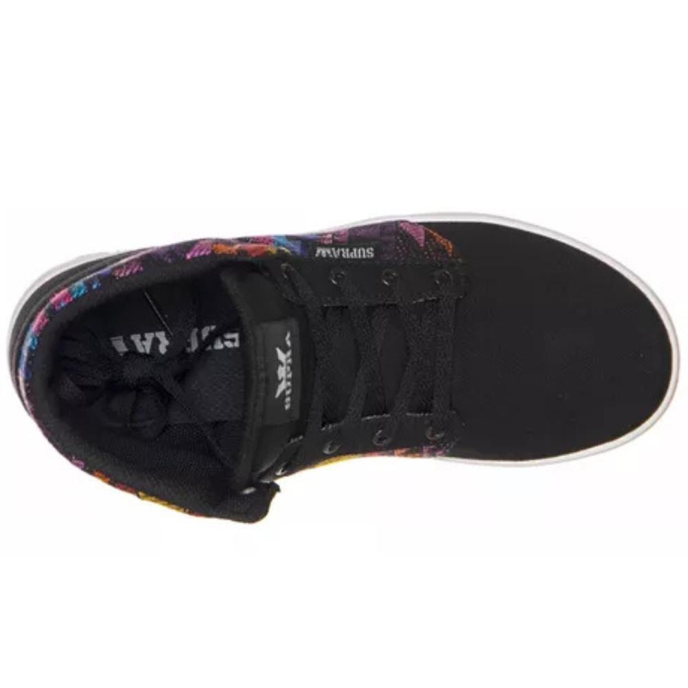 Foto 7 pulgar | Tenis Supra Yorek Hi Niño Originales Sport Negro