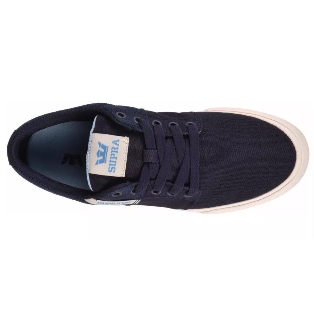 Foto 4 | Tenis Supra Kids Stacks Ii Vulc Niño Niño Mezclilla Azul
