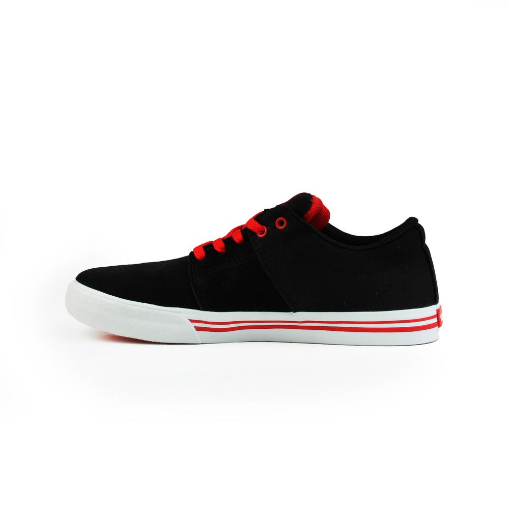 Foto 4 pulgar | Tenis Supra Kids Stacks Ii Vulc Niño Firme Negro