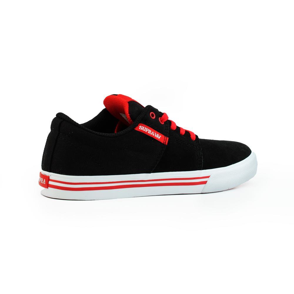 Foto 6 pulgar | Tenis Supra Kids Stacks Ii Vulc Niño Firme Negro