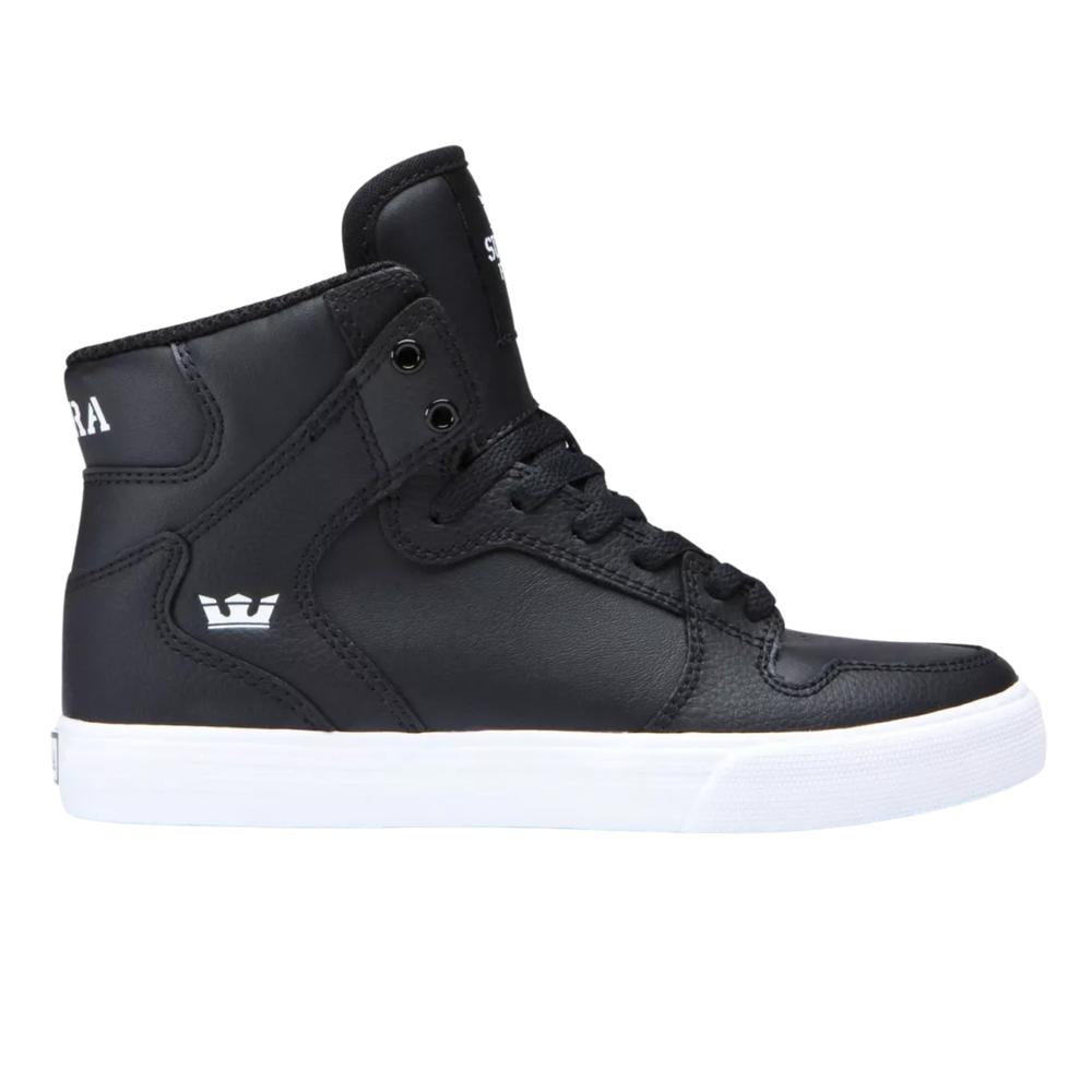 Foto 2 pulgar | Tenis De Bota Supra Vaider Niño Niño Escolar Negro