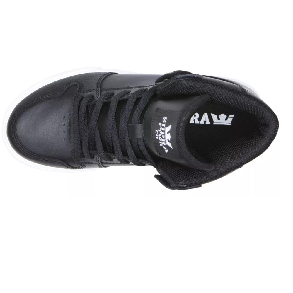 Foto 3 pulgar | Tenis De Bota Supra Vaider Niño Niño Escolar Negro