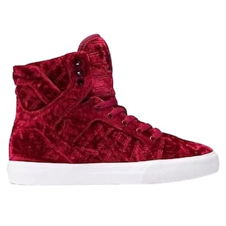 Foto 1 | Tenis Supra Vaider Niño Rojo Ante Rojo