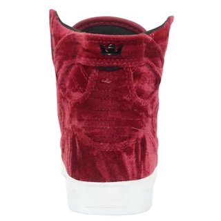 Foto 4 | Tenis Supra Vaider Niño Rojo Ante Rojo