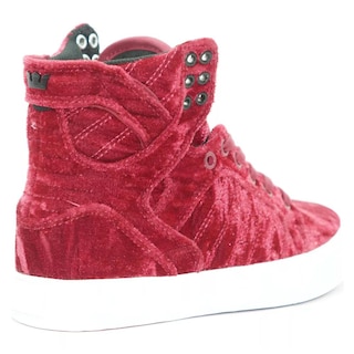 Foto 5 | Tenis Supra Vaider Niño Rojo Ante Rojo