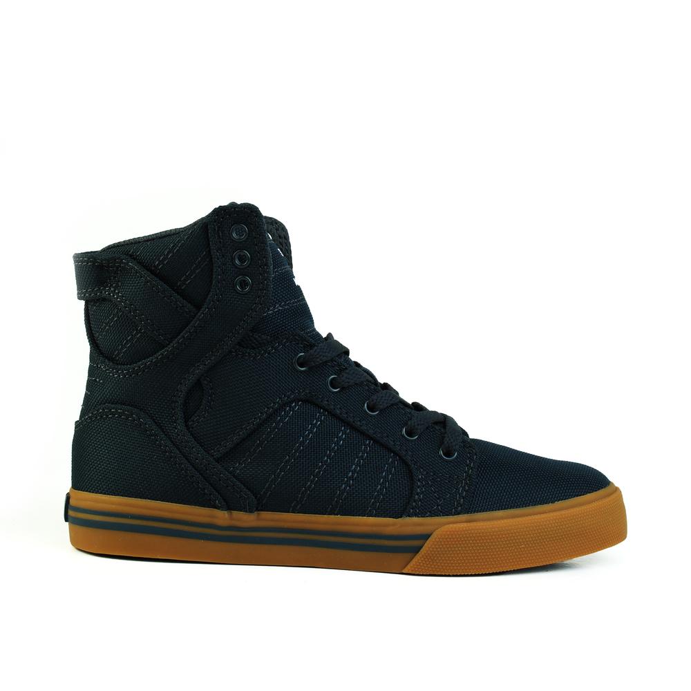 Foto 2 pulgar | Tenis De Bota Supra Kids Skytop Niño Niño Azul Azul