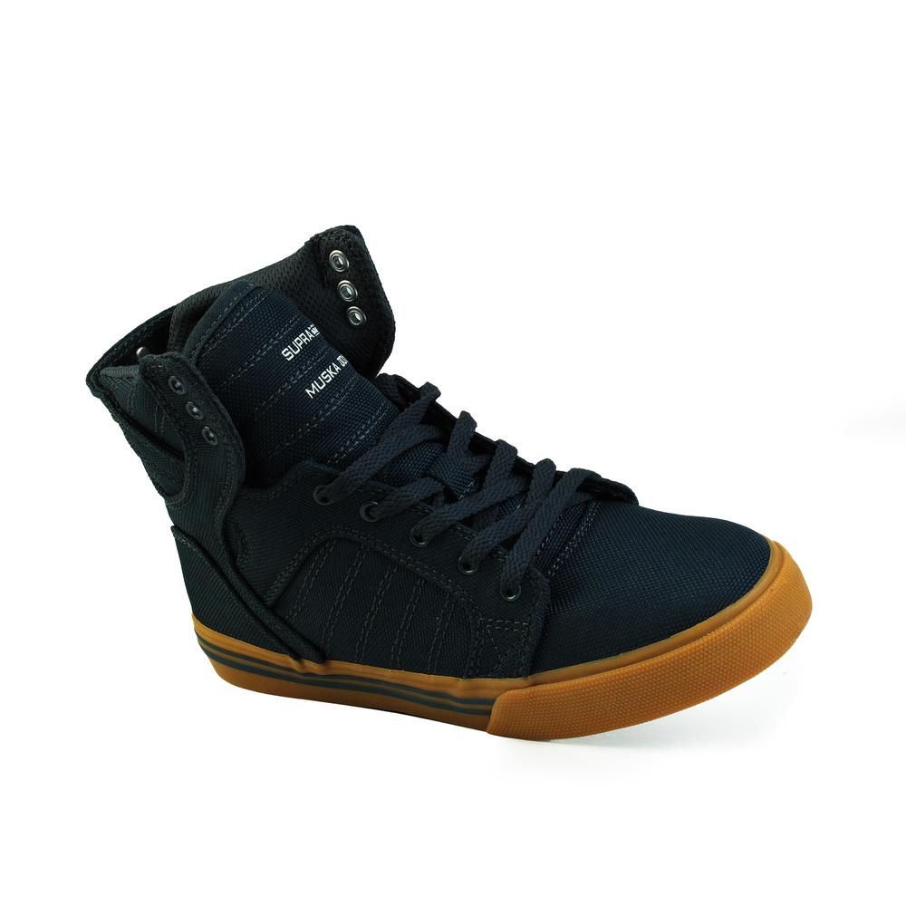 Foto 3 pulgar | Tenis De Bota Supra Kids Skytop Niño Niño Azul Azul