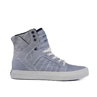 Foto 1 | Tenis Supra Skytop Niño Deportivos Blanco