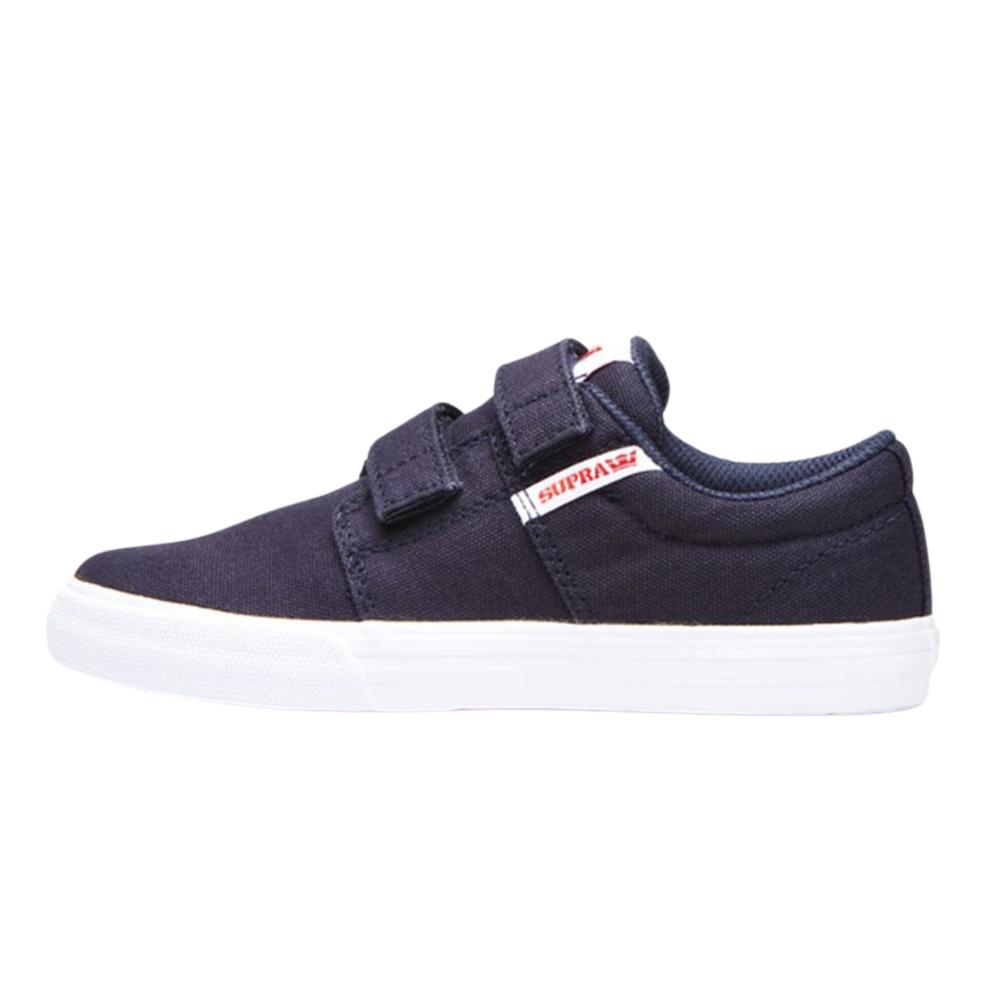 Tenis Supra Kids Stacks Vulc Ii V Niño Agradable Azul