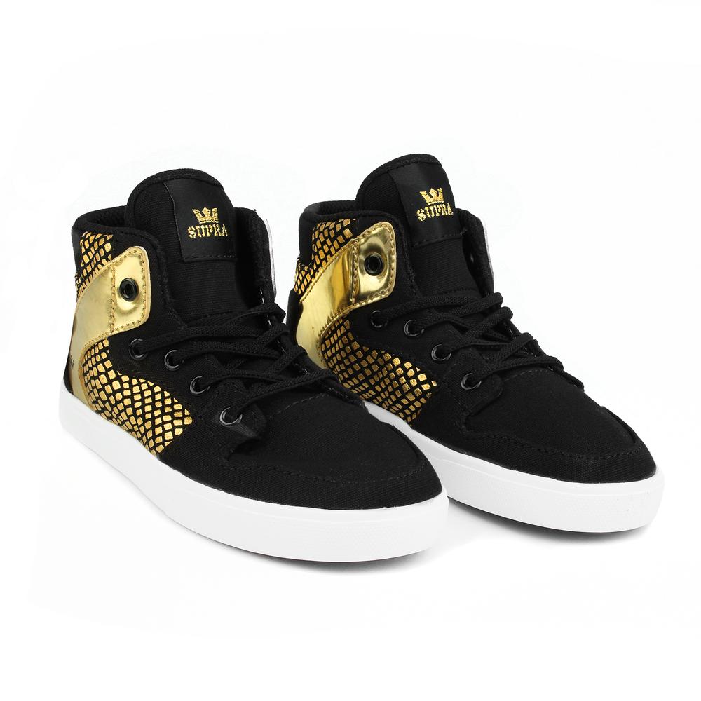 Foto 3 pulgar | Tenis Supra Toddler Vaider Niño Sport Negro