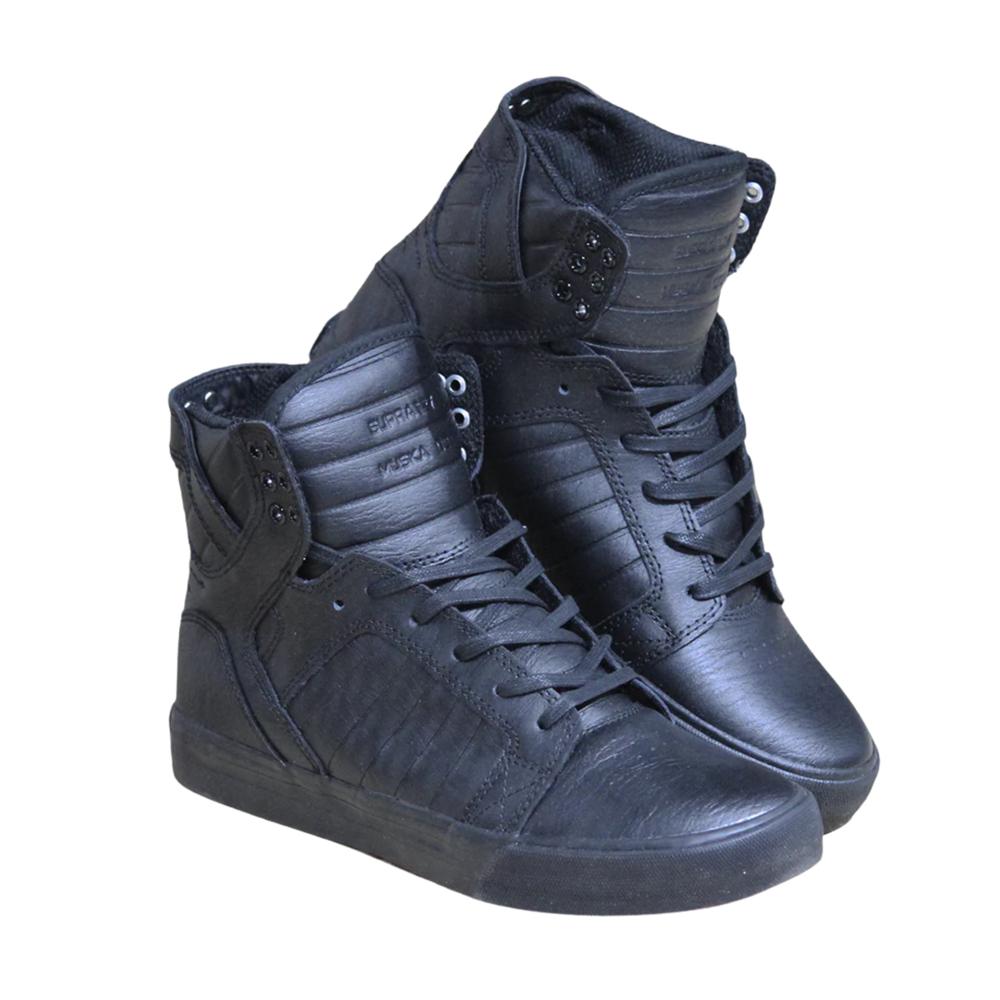 Tenis Supra Kids Skytop Niño Basicos Rojo