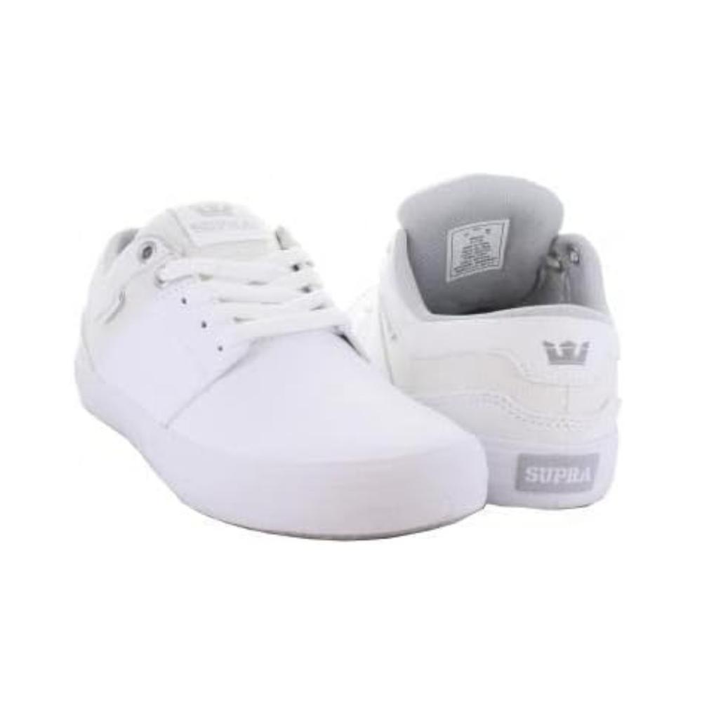 Foto 3 pulgar | Tenis Supra Vista Niño Sport Blanco