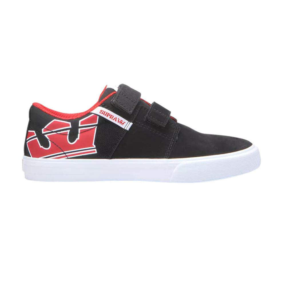 Foto 2 pulgar | Tenis Supra Kids Stacks Ii Vulc Vlc Niño Juvenil Negro