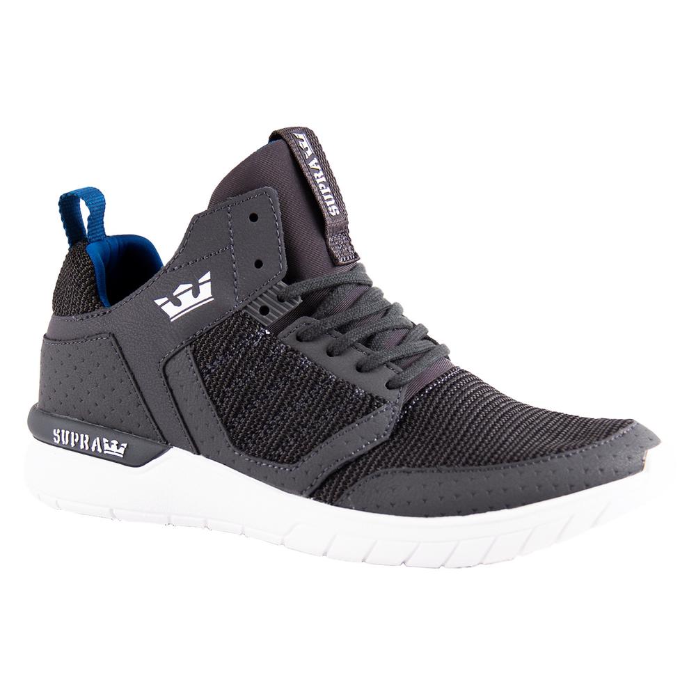 Foto 1 | Tenis Supra Niño Method Acolchado Gris