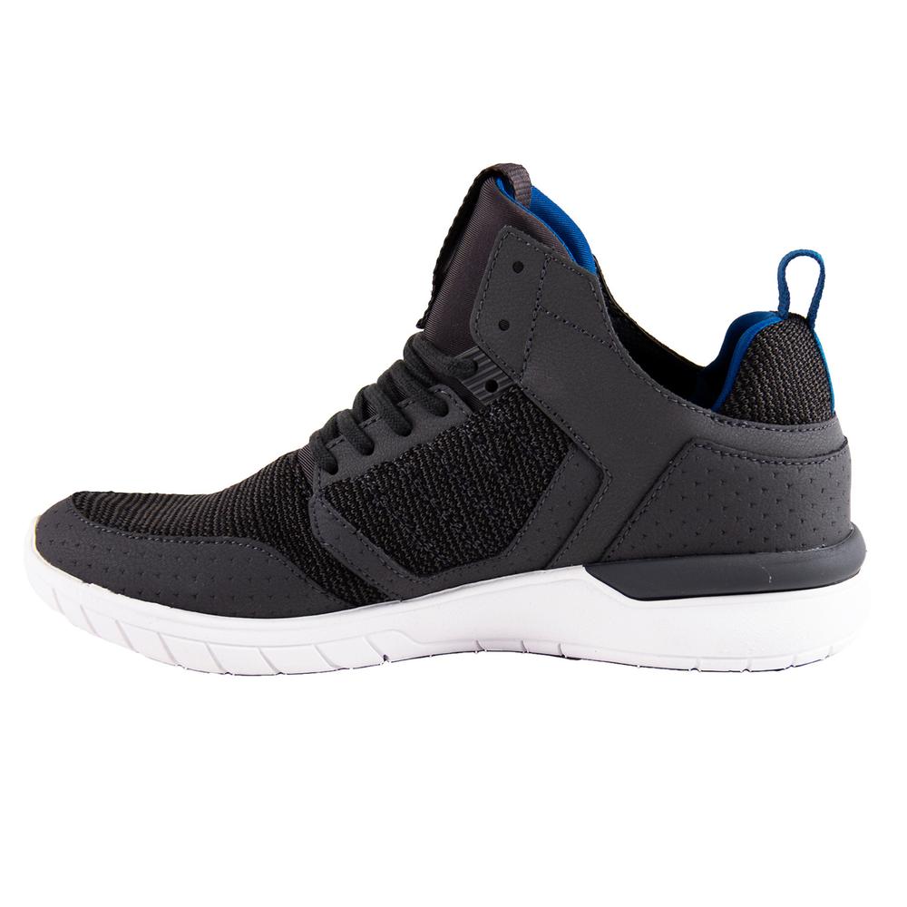 Foto 3 | Tenis Supra Niño Method Acolchado Gris