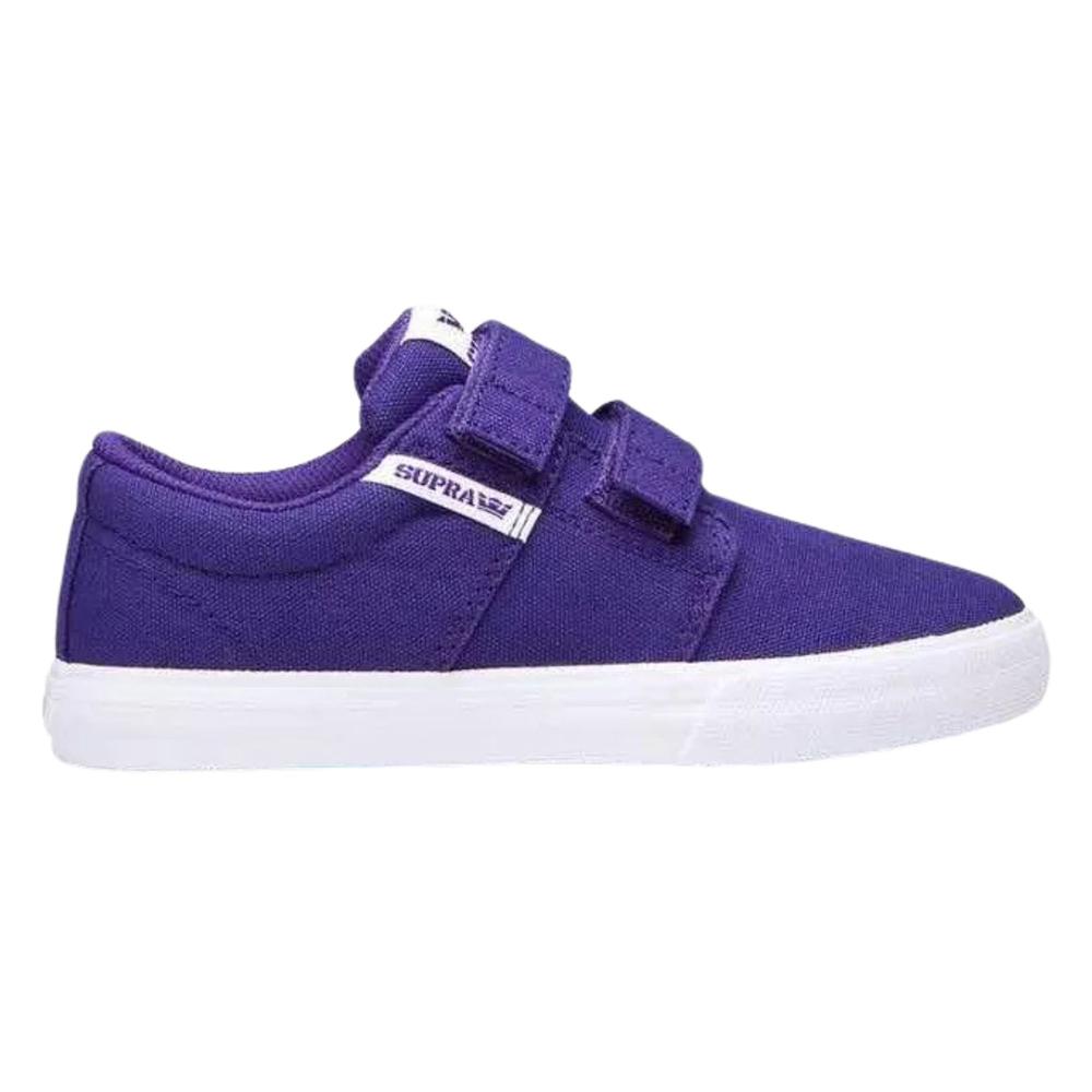 Foto 2 pulgar | Tenis Supra Kids Stacks Vulc Ii V Niño Skate Purpura