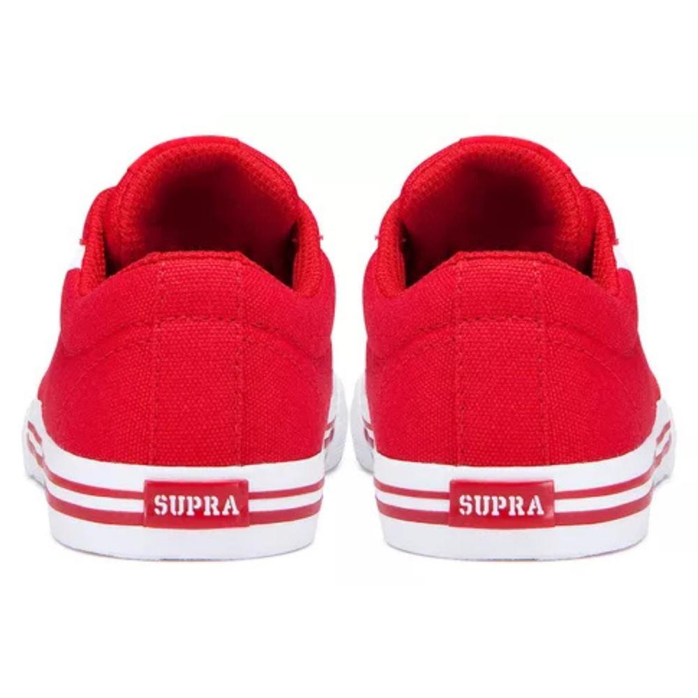 Foto 3 | Tenis Supra Stacks Vulc Ii Firmes Niño Infantil Rojo