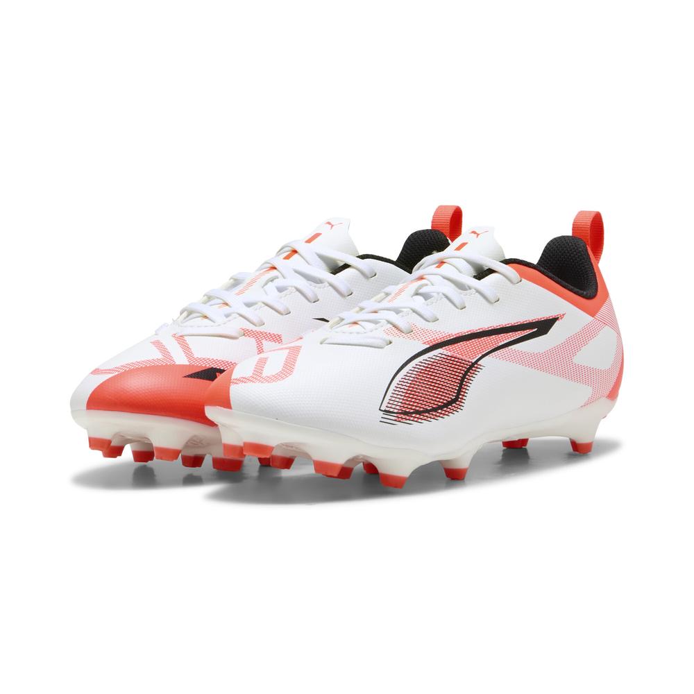Foto 4 pulgar | Tenis Para Futbol Puma Ultra 5 Play Fg/ag Jr Tacos Para Niño Naranja