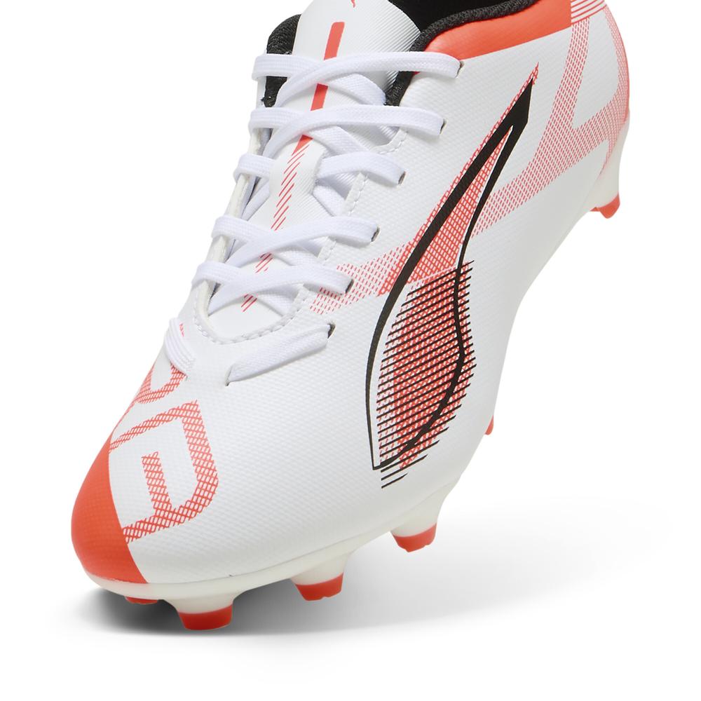 Foto 4 | Tenis Para Futbol Puma Ultra 5 Play Fg/ag Jr Tacos Para Niño Naranja