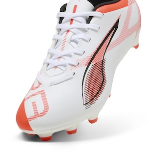 Foto 4 | Tenis Para Futbol Puma Ultra 5 Play Fg/ag Jr Tacos Para Niño Naranja