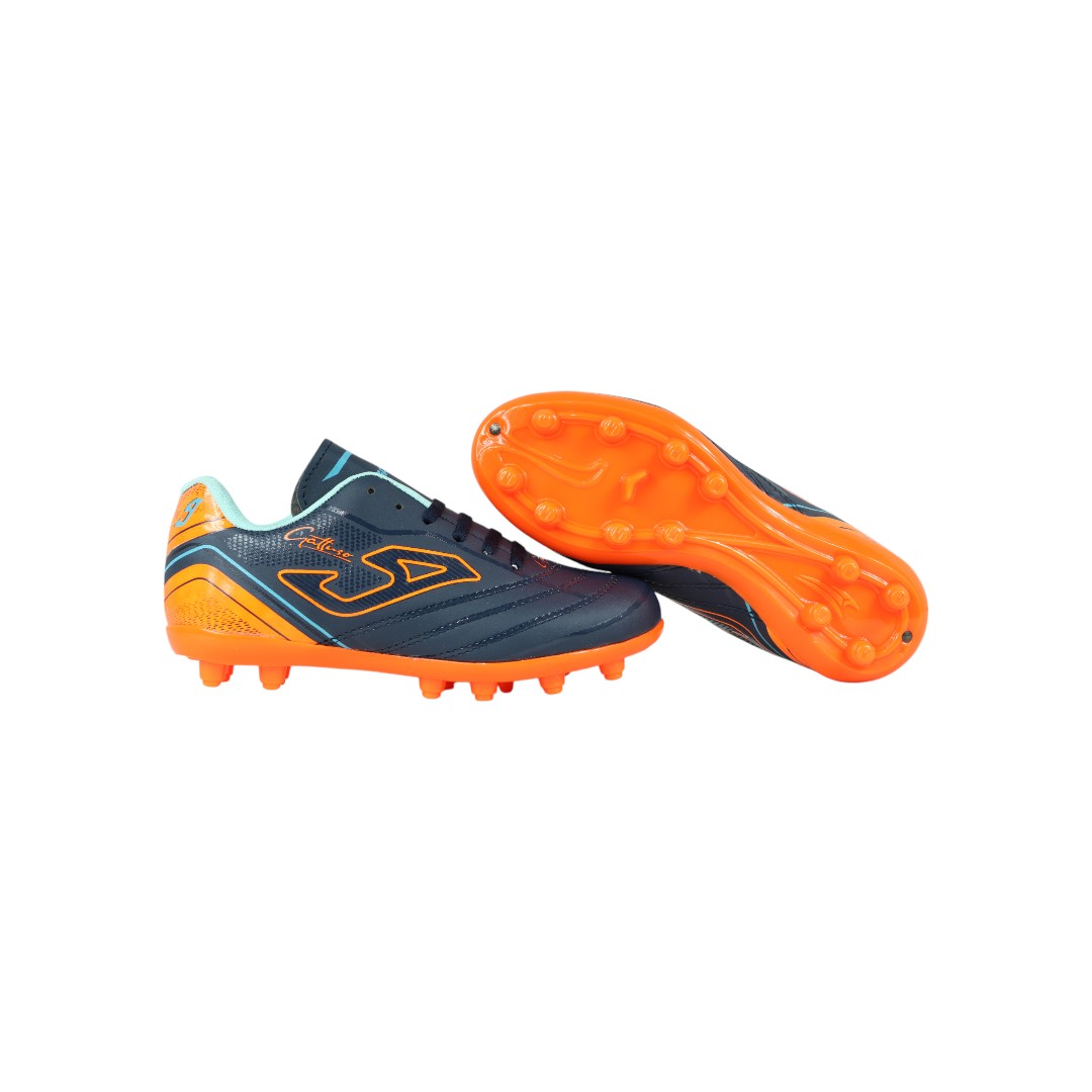 Foto 6 pulgar | Tacos de Futbol Gattuso 225-t Azul Marino