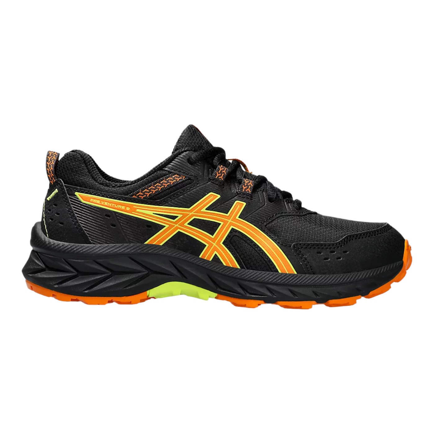 Foto 2 pulgar | Tenis Asics Venture 9 Para Niños Color Negro Modelo 1014a276002