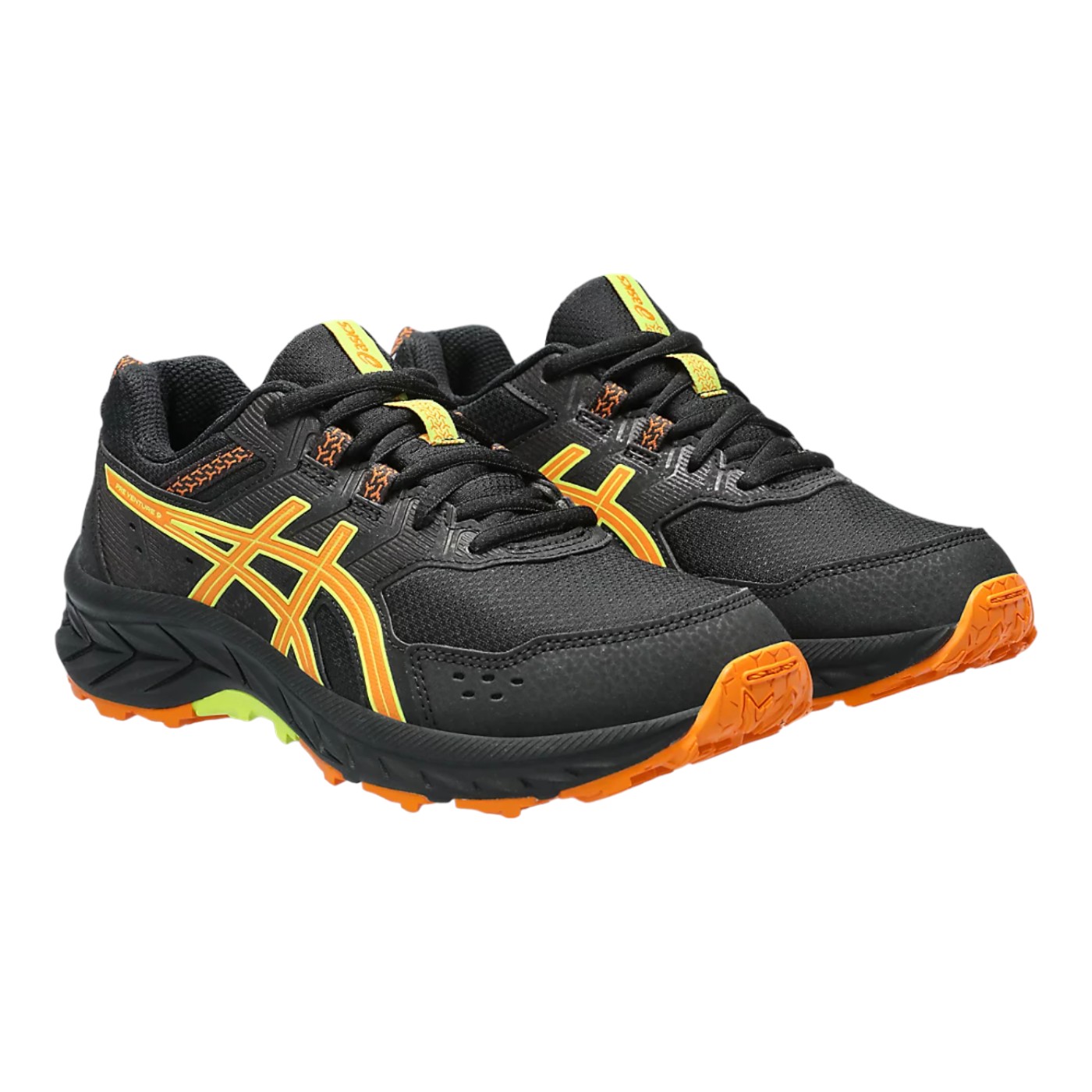 Foto 4 pulgar | Tenis Asics Venture 9 Para Niños Color Negro Modelo 1014a276002