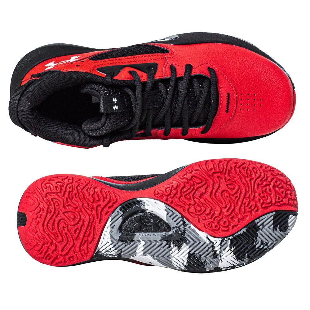 Foto 3 pulgar | Tenis Under Armour Lockdown 6 Gs - 3025617600 - Rojo - Niños Rojo