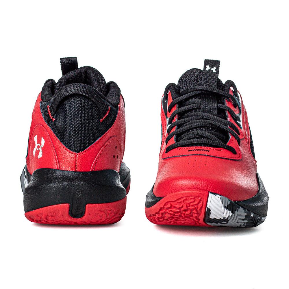 Foto 3 | Tenis Under Armour Lockdown 6 Gs - 3025617600 - Rojo - Niños Rojo