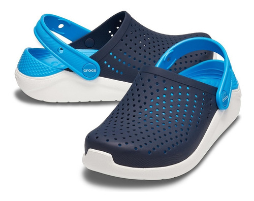 Sandalias Crocs Modelo 205964462 Color Azul