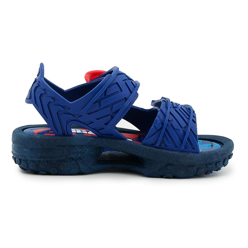 Foto 4 pulgar | Sandalia Huarache Marvel Capitan América Espectro 15-21 Azul