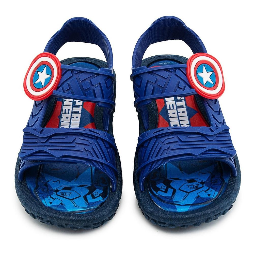 Foto 4 | Sandalia Huarache Marvel Capitan América Espectro 15-21 Azul